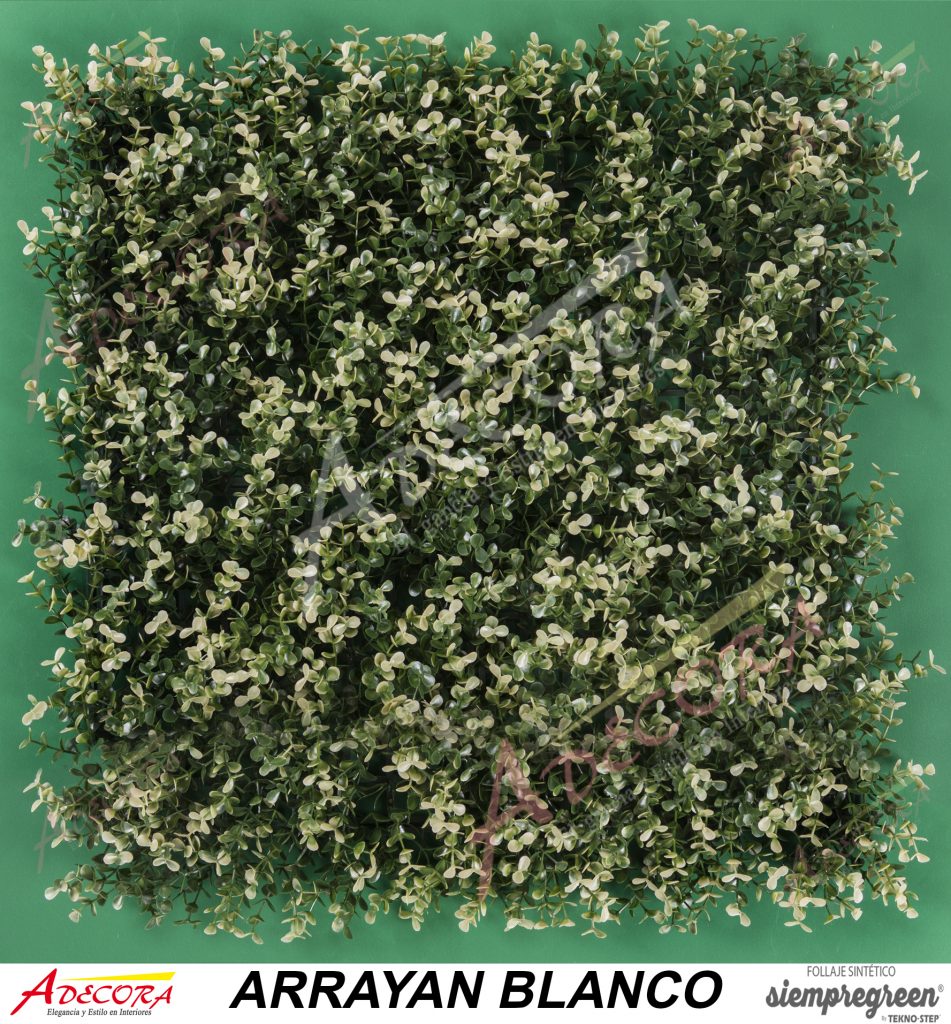 FOLLAJE ARTIFICIAL ARRAYÁN BLANCO; FABLANC. – ADECORA